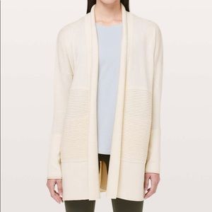 Lululemon Sit in Lotus II Wrap Cardigan